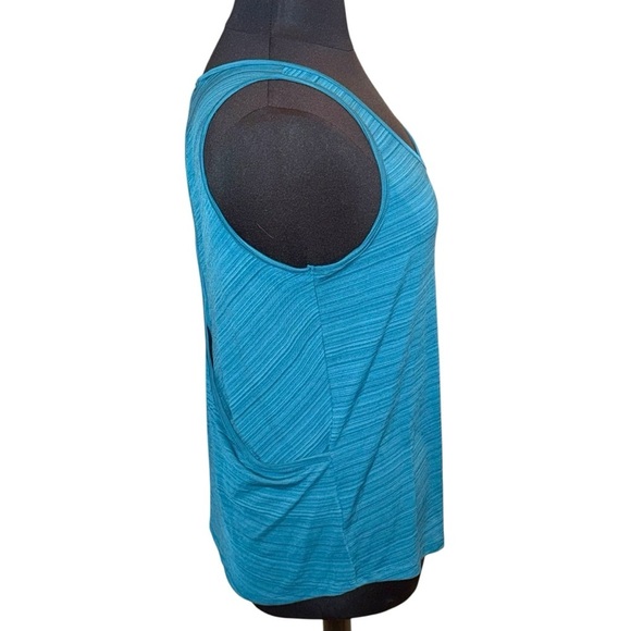 EDDIE BAUER Women's Trail Light Draped-Back Tank Top - Dark Teal XL - Picture 5 of 15
